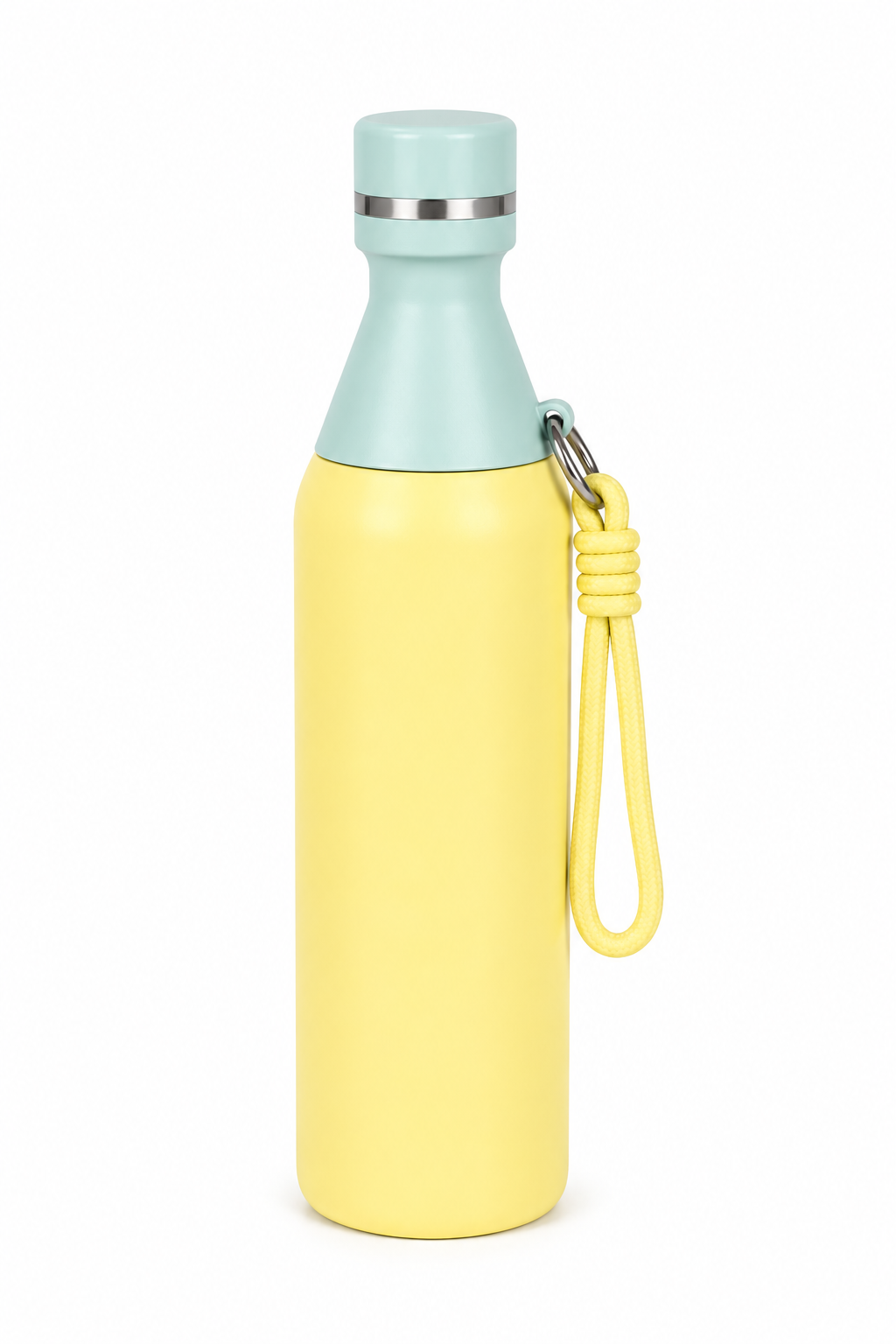 Gourde Isotherme Inox 600 ml avec dragonne