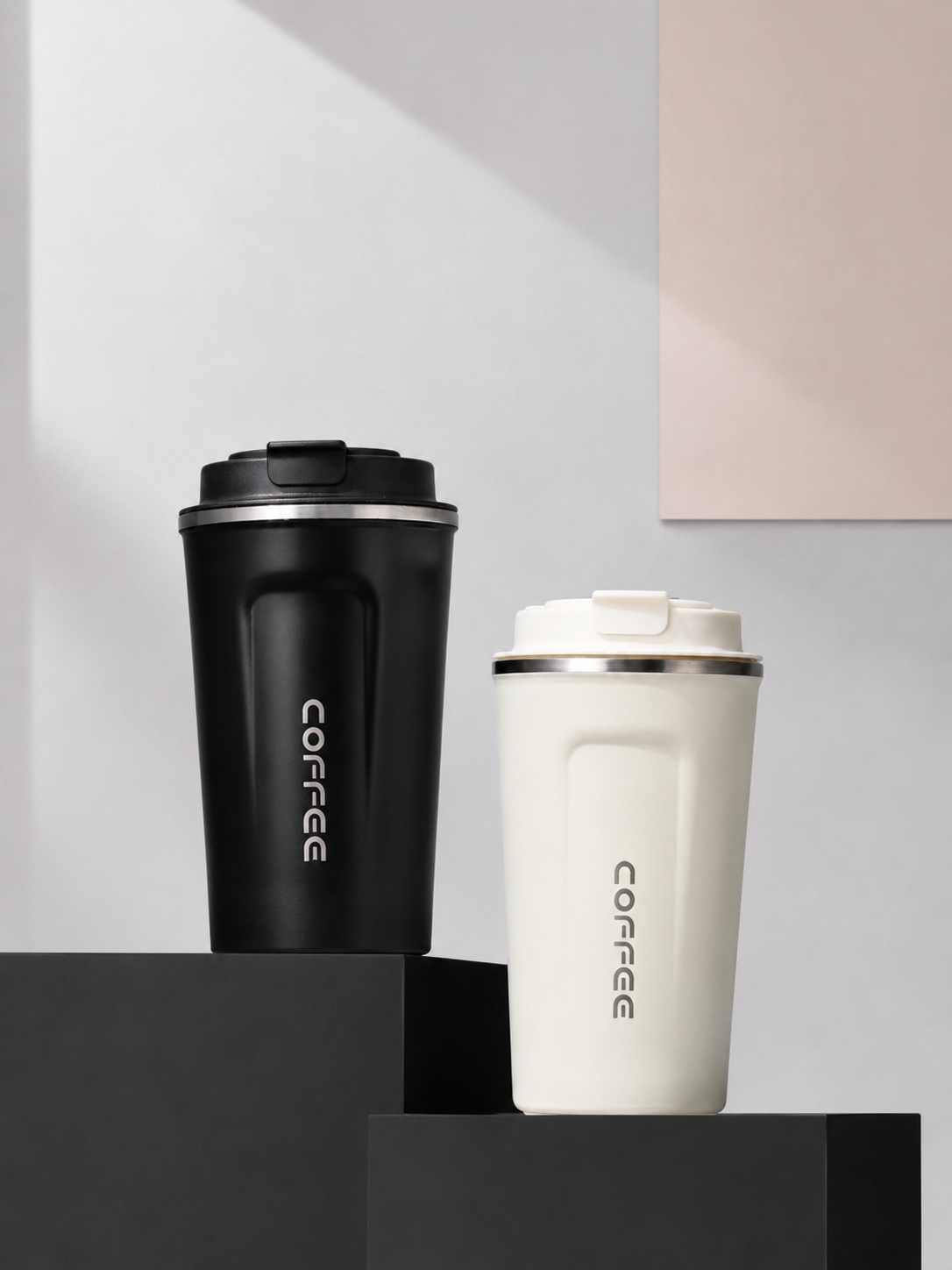 Mug Isotherme Inox anti-fuite 380-510 ml