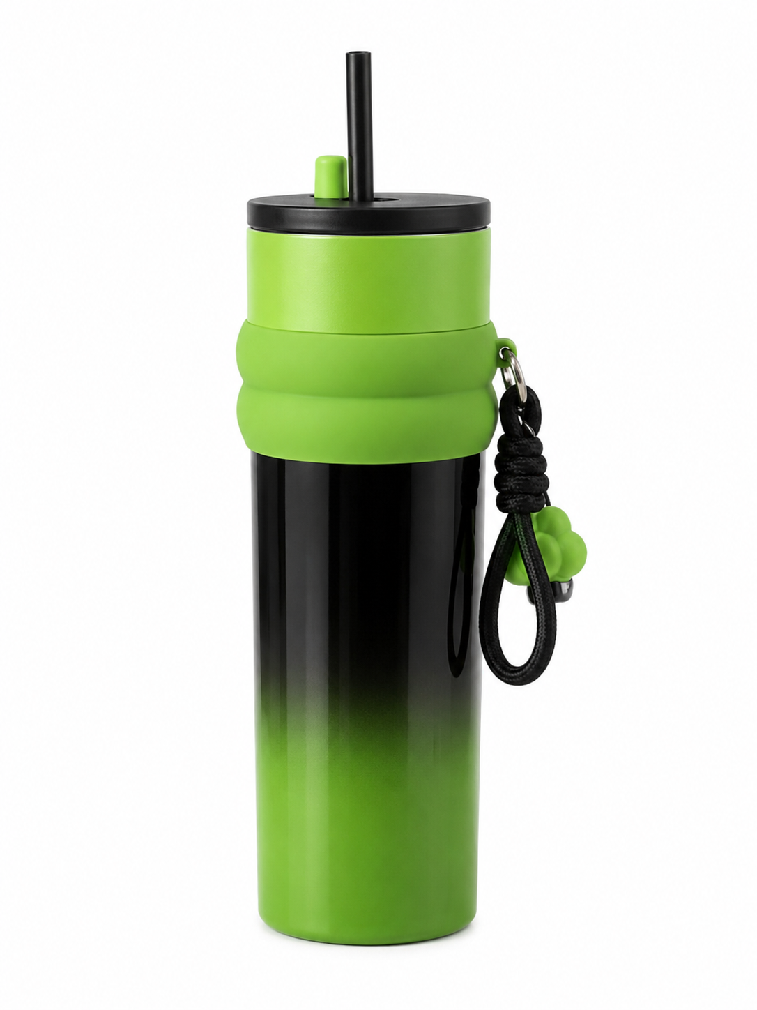 Gourde Isotherme Inox 710 ml paille, poignée / The Bottle Planet
