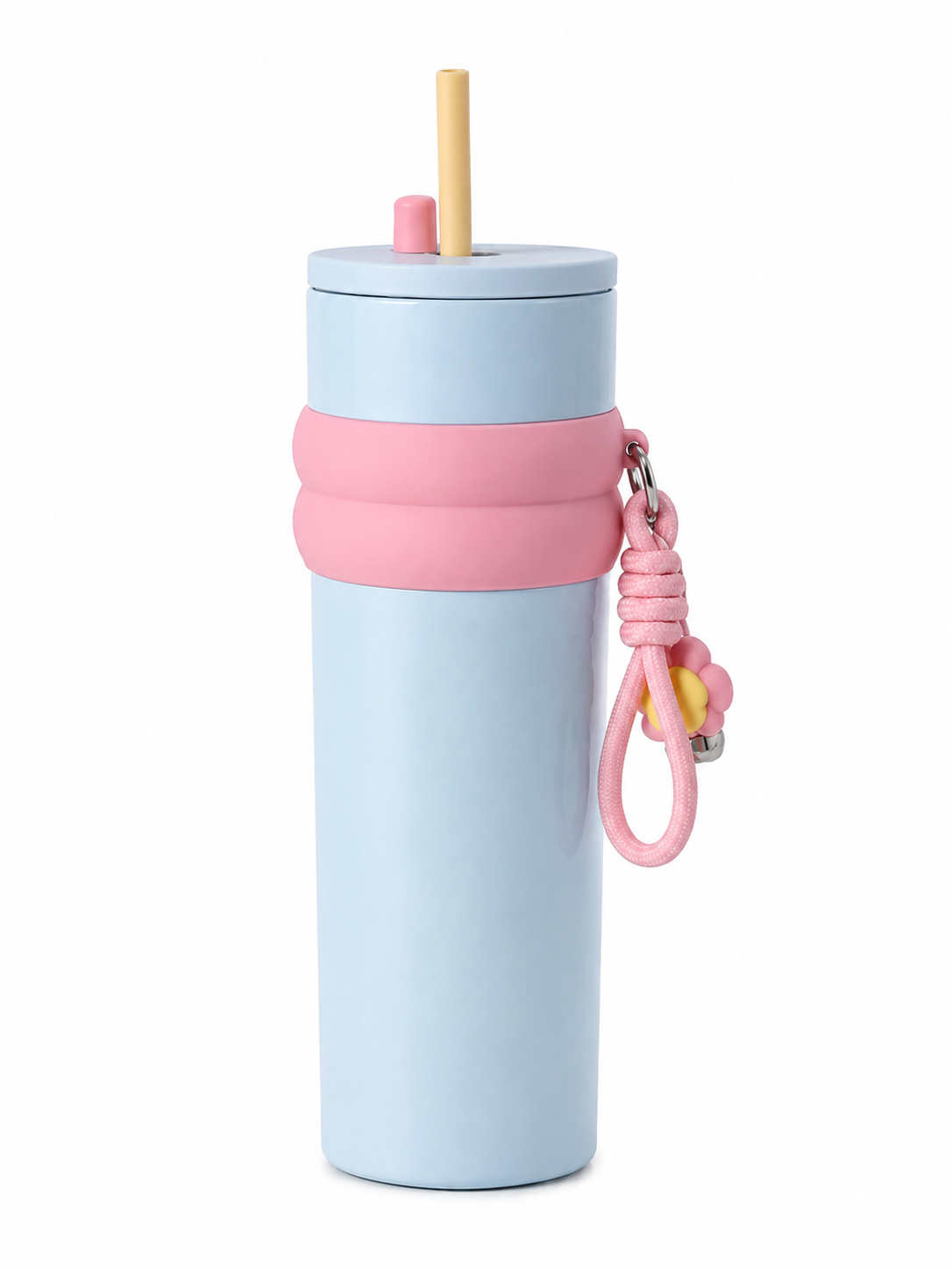 Gourde Isotherme Inox 710 ml paille, poignée / The Bottle Planet