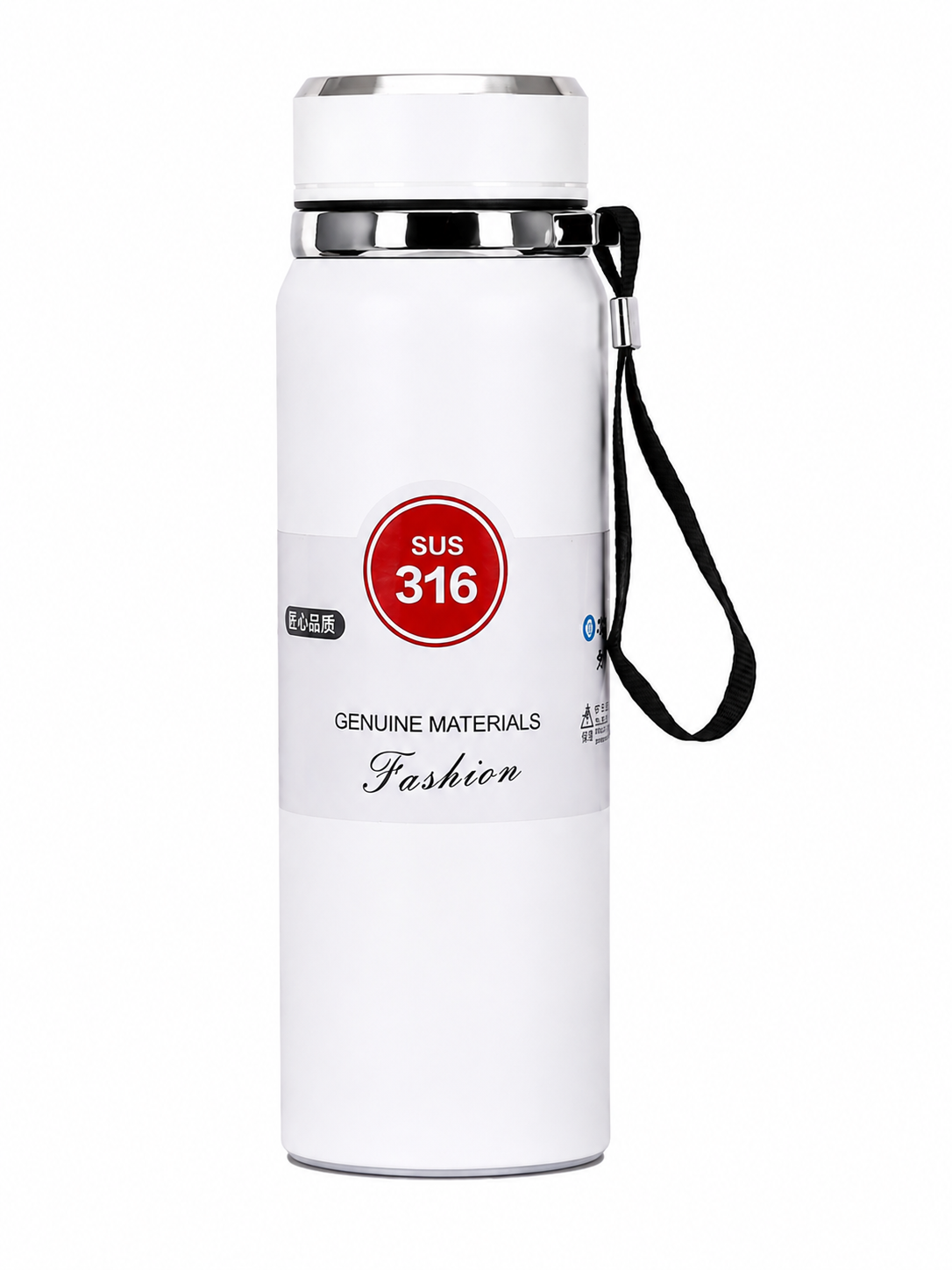 Gourde Isotherme Inox avec filtre à thé & dragonne 800-1000 ml