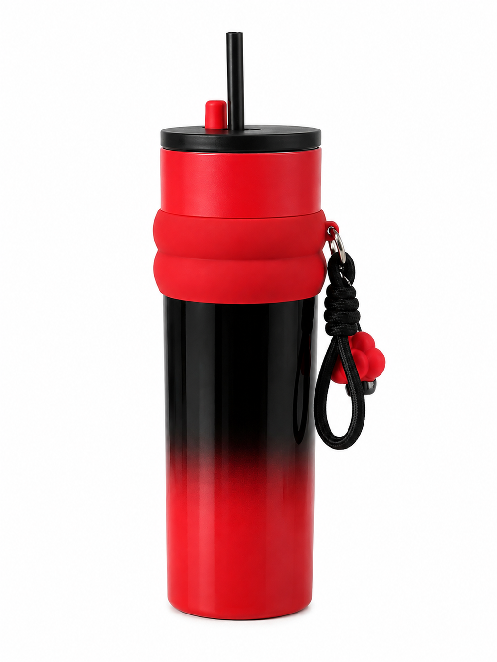 Gourde Isotherme Inox 710 ml paille, poignée / The Bottle Planet