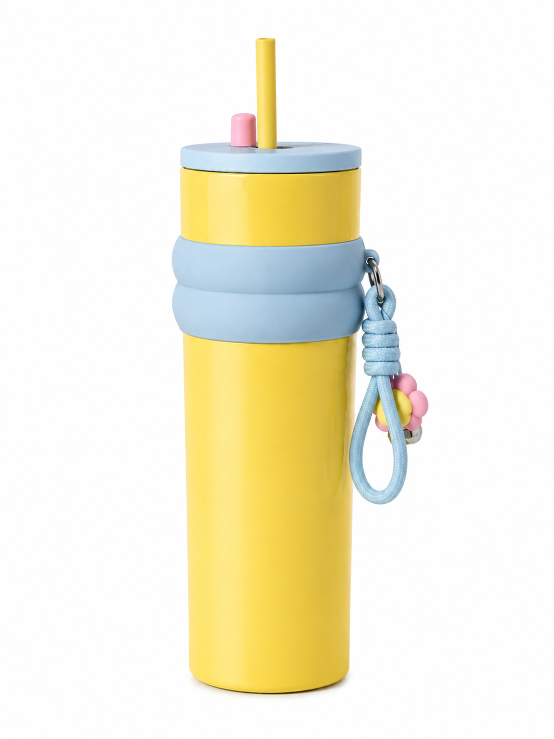 Gourde Isotherme Inox 710 ml paille, poignée / The Bottle Planet