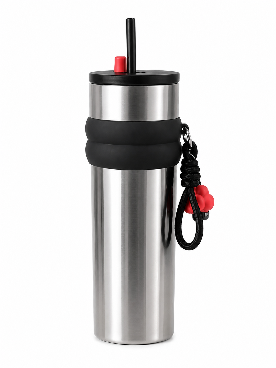 Gourde Isotherme Inox 710 ml paille, poignée / The Bottle Planet