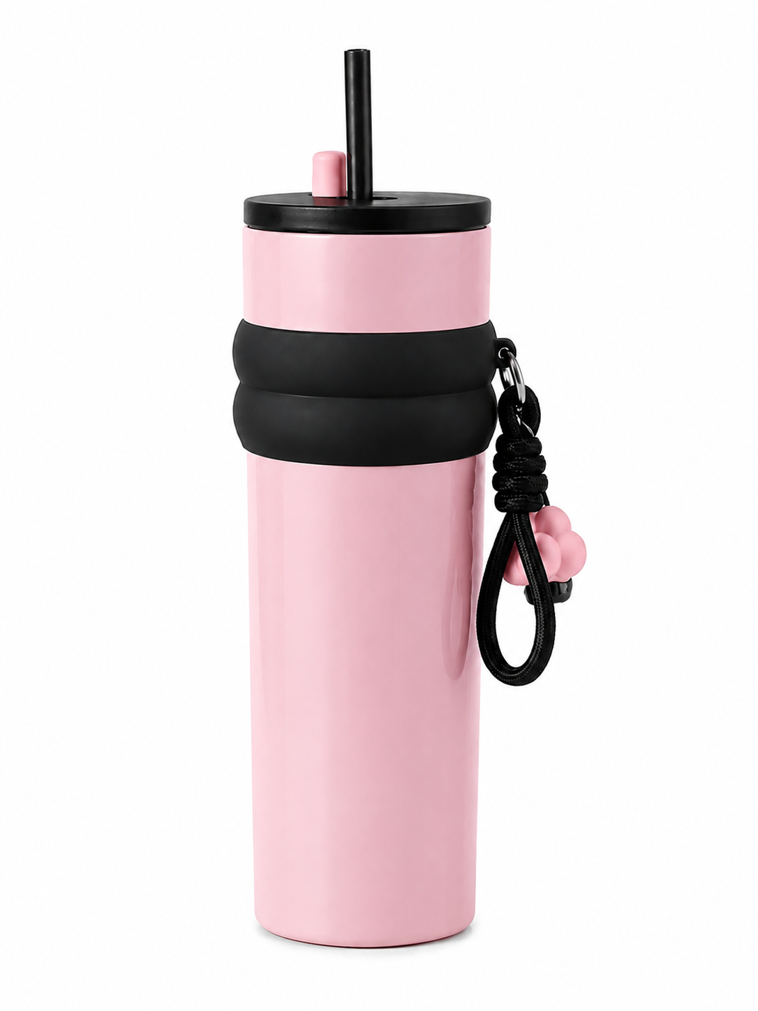 Gourde Isotherme Inox 710 ml paille, poignée / The Bottle Planet