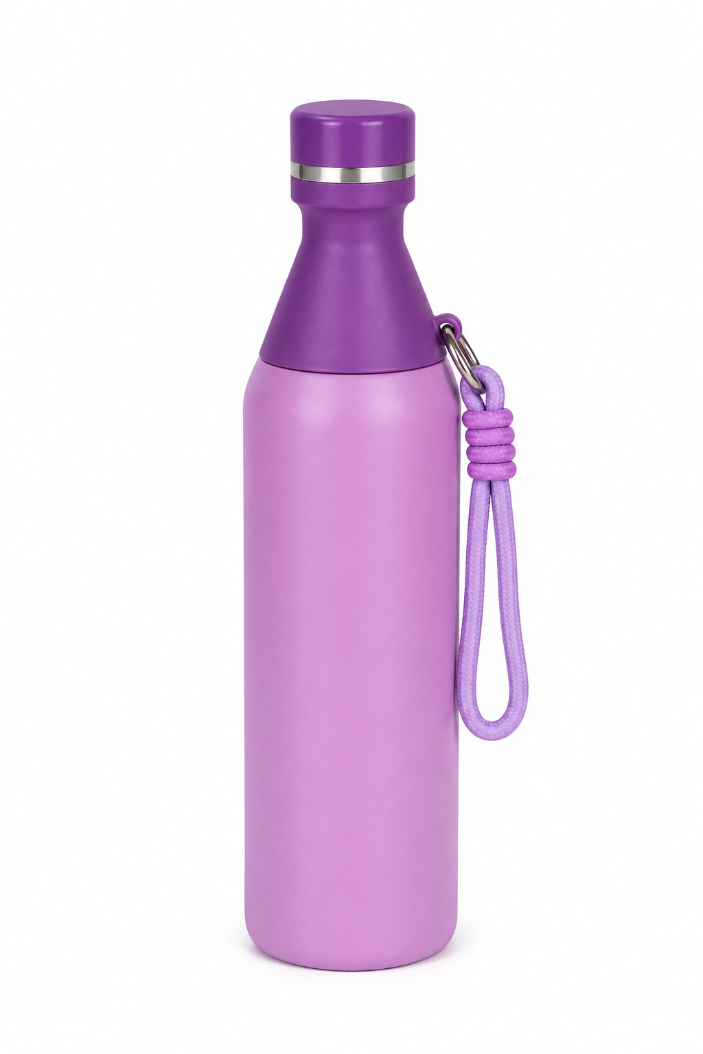 Gourde Isotherme Inox 600 ml avec dragonne