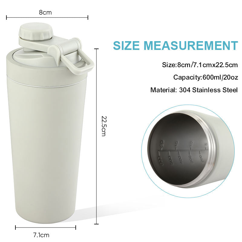 Shaker Isotherme Inox 700 ml