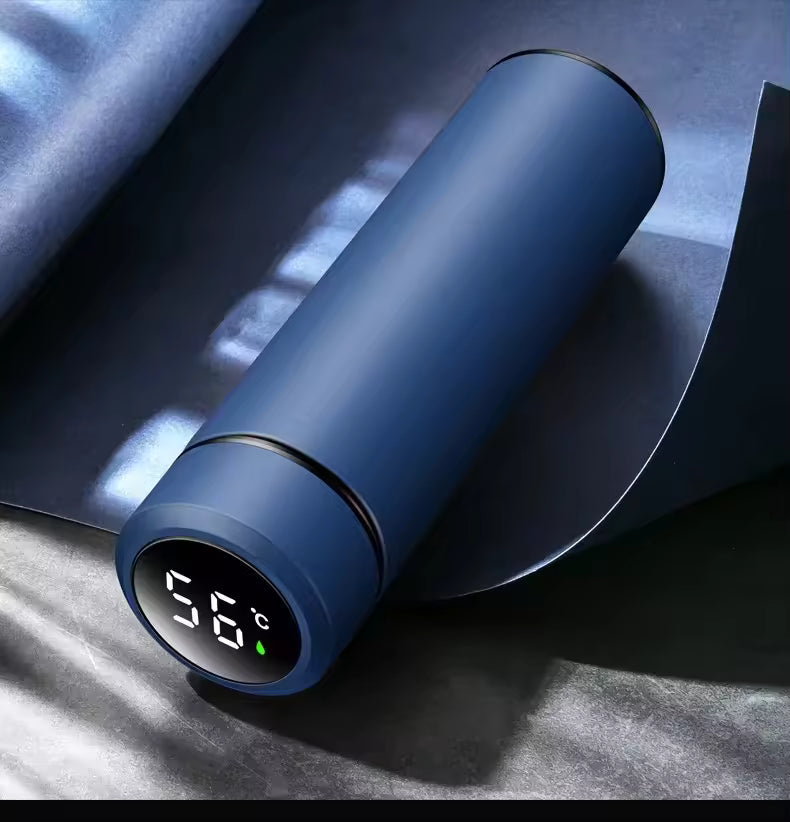 Gourde isotherme inox 500 ml, avec affichage LED