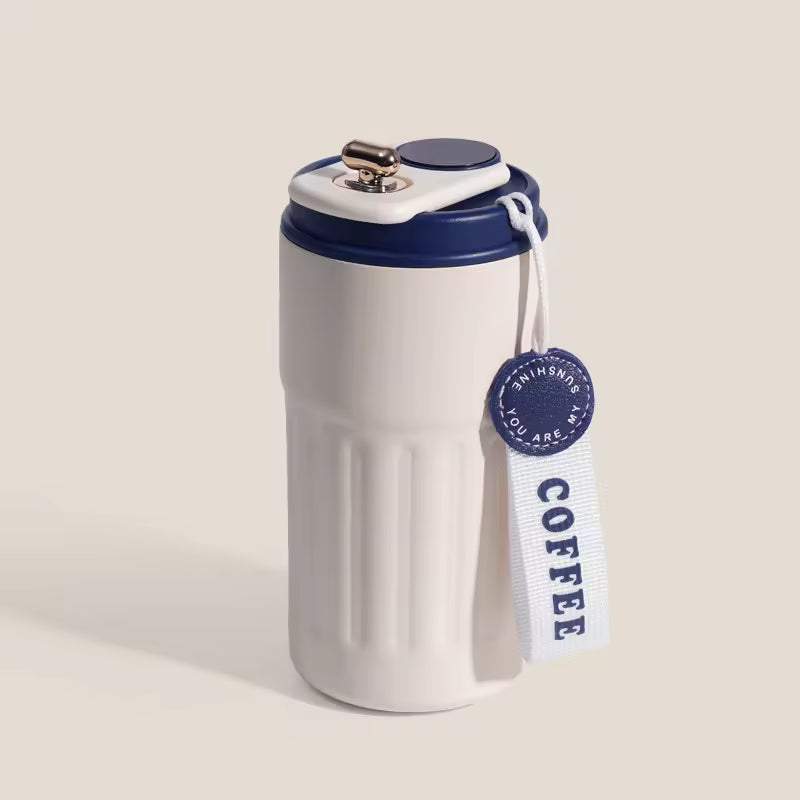 Tasse Isotherme Inox avec poignée (450 ml)