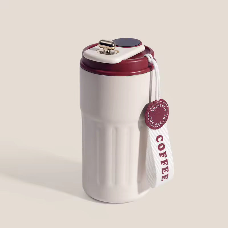 Tasse Isotherme Inox avec poignée (450 ml)
