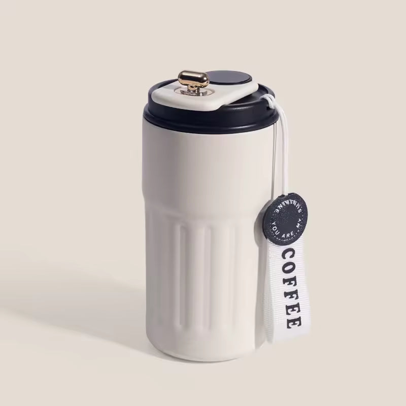 Tasse Isotherme Inox avec poignée (450 ml)