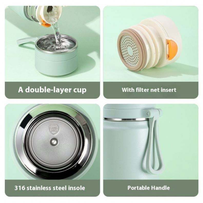 Bouteille Isotherme Inox avec sangle